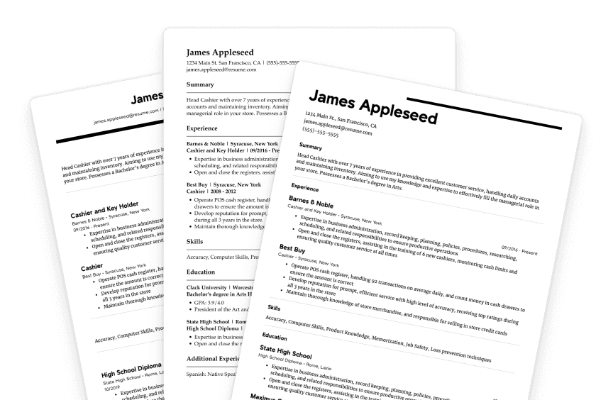 resume group
